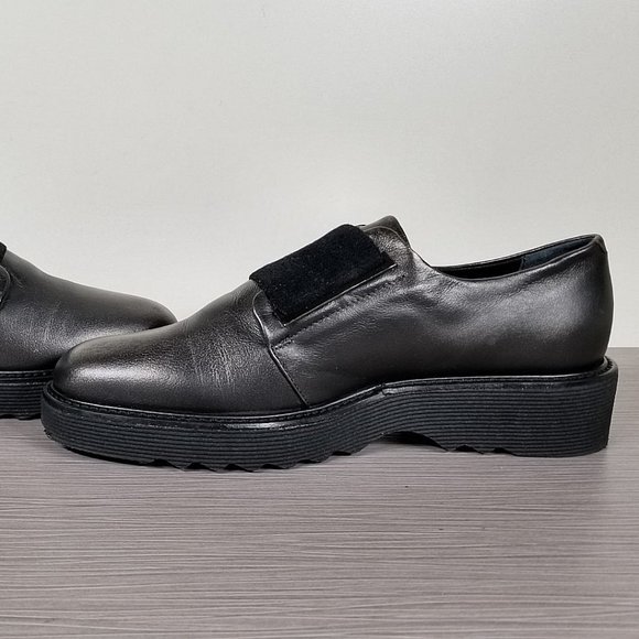 Aquatalia Kenley Weatherproof Derby, Charcoal Metallic, Womens Size 7.5 M - Picture 6 of 10